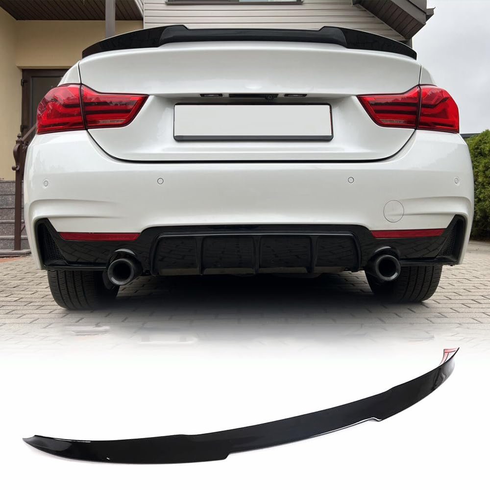 Fits for BMW 4 Series F36 420i 428i 435i 418d 420d 4-Door 2013-2018 Gloss Black FRP Rear Trunk Spoiler Wing Lip Factory Outlet
