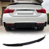 Fits for BMW 4 Series F36 420i 428i 435i 418d 420d 4-Door 2013-2018 Gloss Black FRP Rear Trunk Spoiler Wing Lip Factory Outlet view 1