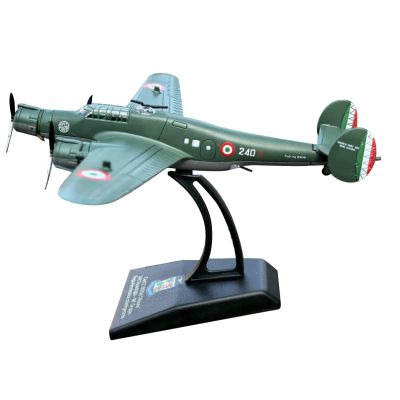 1/144 Scale WWII Italian Cant Z.1007bis Alcione Bomber Model Alloy Model Diecast Plane Toy for Collection