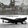 1/144 Scale WWII Italian Cant Z.1007bis Alcione Bomber Model Alloy Model Diecast Plane Toy for Collection view 3