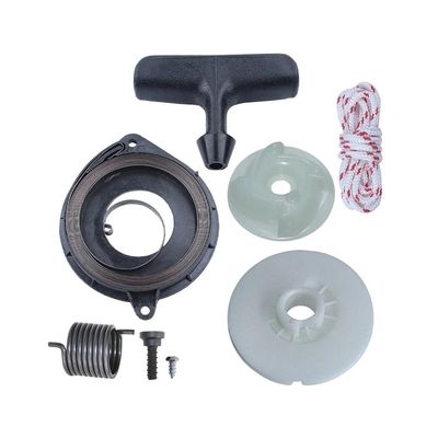 ZMPMGSDLJ 540057502 537423201 505647301 1 Set Recoil Starter Pulley Spring Grip Rope Kit Fit for Hus 35 440