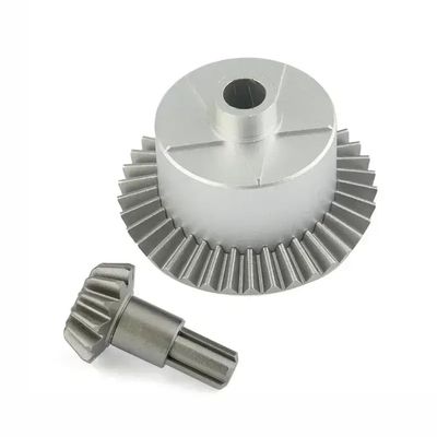 1 Set Steel Gear Differential Case Front/Rear Compatible with RC Car Parts 1 10 Scale Models Kraron(Silver)