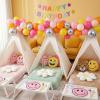 4 Pack Kids Tent Indoor with Inflatable Airbeds, Teepee Tent for Kids Slumber Party, Foldable Toddler Play Tent Sleepover Tents for Girls & Boys Gift view 4