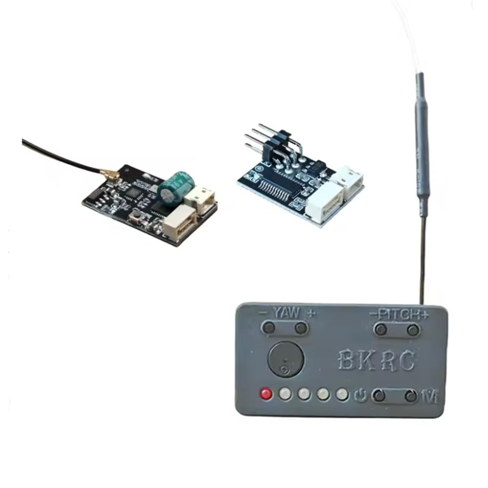 V2.0 FPV Wireless Head Tracker Module RC Transmitter Receiver 2.4G Independent RF Communication for Remote Control Airplane(V2.0 kit)