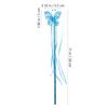 Abaodam 8pcs Butterfly Fairy Wands for Portable Lightweight Sticks with Ribbon Safe Material Creative Gift for Birthday Party Dress-up Fun view 2