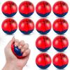 12 PCS Spider Stress Balls for Kids Party Favors, 1.97 Inch Anxiety Relief Fidget Sensory Toys, Spider Theme Squeeze Toys Bulk for Birthday Goodie Bags, Carnival Gifts & Classroom Prizes view 1