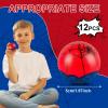 12 PCS Spider Stress Balls for Kids Party Favors, 1.97 Inch Anxiety Relief Fidget Sensory Toys, Spider Theme Squeeze Toys Bulk for Birthday Goodie Bags, Carnival Gifts & Classroom Prizes view 2