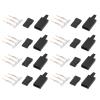 100Set RC Servo Connector Kit, 3 Pin Housing JST Connector Header 11041. with Hook, Performance Brass Material, Cold Pressing for Model Airplane and Electronic Instruments view 2