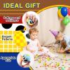 12 PCS Toy Inspire Game Party Stress Balls for Kids Party Favors, 1.97 Inch Anxiety Relief Fidget Sensory Toys, Toy Theme Squeeze Balls Bulk for Birthday Goodie Bags, Carnival Gifts & Classroom Prizes view 3