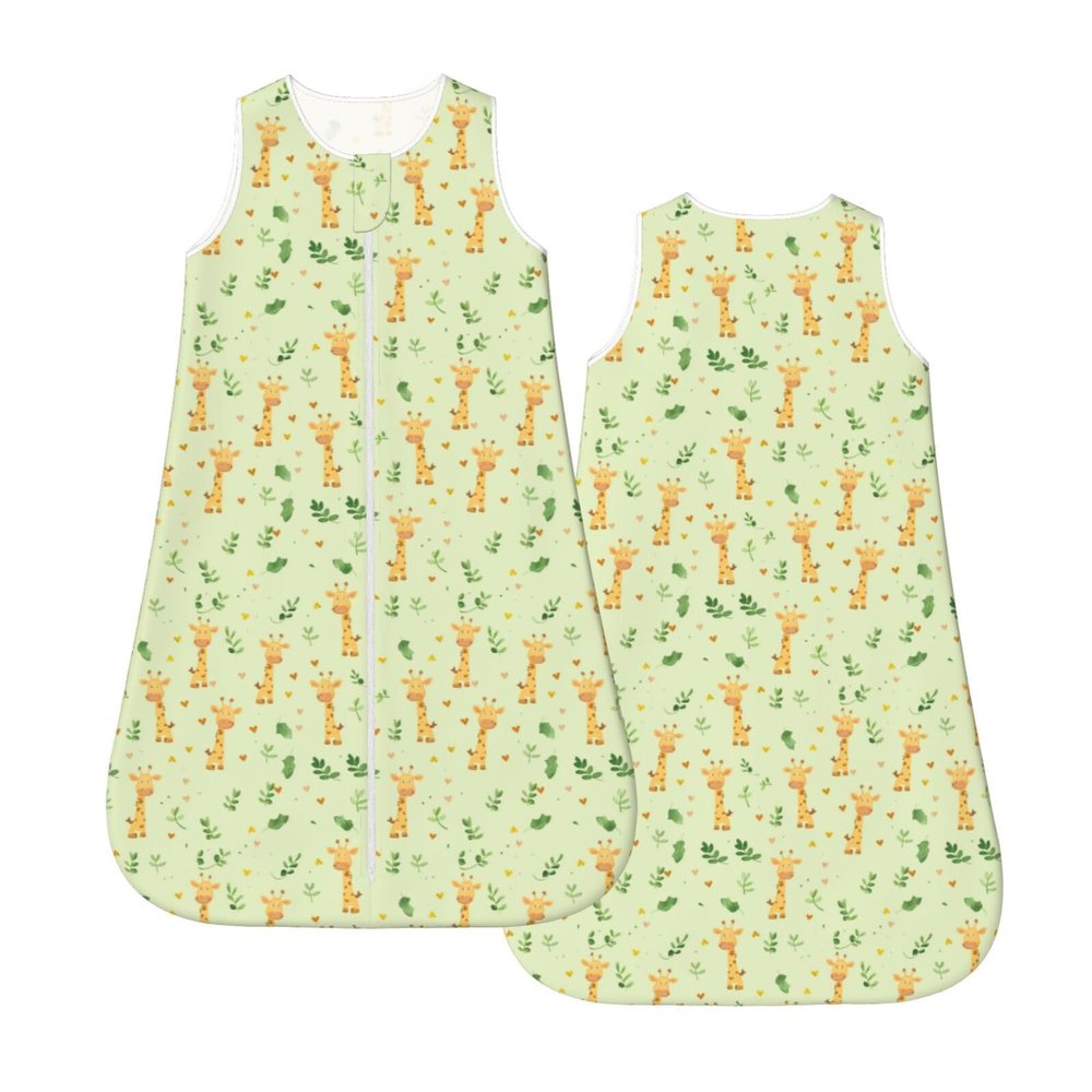Muishi Watercolor Giraffe And Branches Baby Wearable Blanket Infant Boys Girls Sleeping Bag For Newborn Unisex Baby Stuff Sleep Sack Suit Xl(18-24month)