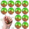 12 PCS Pixel Stress Balls for Kids Party Favors, 1.97 Inch Anxiety Relief Fidget Sensory Toys, Pixel Theme Squeeze Toys Bulk for Birthday Goodie Bags, Carnival Gifts & Classroom Prizes view 1