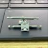 LEEFAI Pro Fingerboard Trucks G5, Raw Metal Color, Regular Kingpin, 2 Trucks with Hardware (34mm) view 2