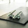 LEEFAI Pro Fingerboard Trucks G5, Raw Metal Color, Regular Kingpin, 2 Trucks with Hardware (34mm) view 4