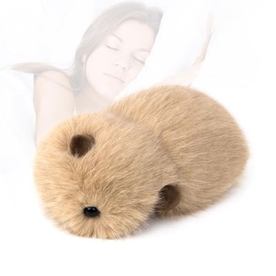 cupboo Sleep Aid Interactive AI Plush Companion Pet-Privacy-Safe Smart Emotional Support Robot Pet, Anxiety Relief Comfort for Kids,Teens,Adults, Seniors| Ideal Gift-Khaki