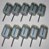 10 X 12V FC-280 DC Motor - 10k RPM - Long 21mm Shaft - Push-in Terminals view 1