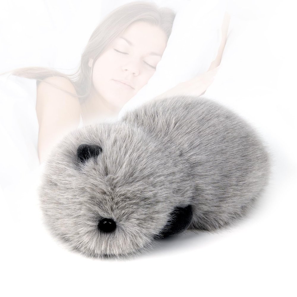 cupboo Sleep Aid Interactive AI Plush Companion Pet-Privacy-Safe Emotional Support Robot Pet, Anxiety Relief Comfort for Teens, Adults, Seniors | Ideal Gift for All Occasion (Grey)