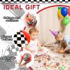 12 PCS Racing Car Stress Balls for Kids Party Favors, 1.97 Inch Anxiety Relief Fidget Sensory Toys, Racing Car Theme Squeeze Balls Bulk for Birthday Goodie Bags, Carnival Gifts & Classroom Prizes view 3