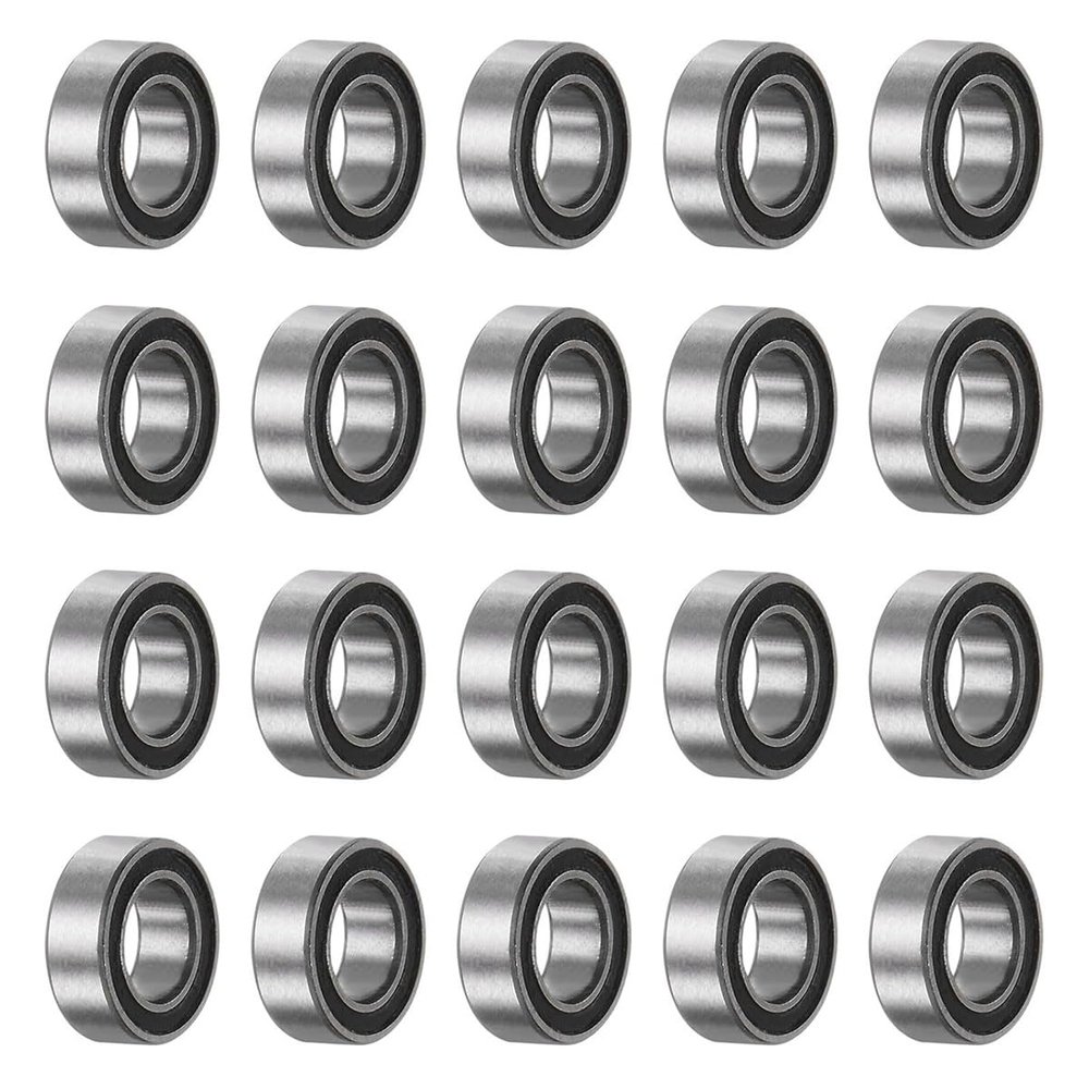 20pcs MR74-2RS Bearings Chrome Steel Bearing Double Sealed ABEC3
