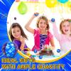 12 PCS Blue Golden Rings Stress Balls for Kids Party Favors, 1.97 Inch Anxiety Relief Fidget Sensory Toys Golden Rings Theme Squeeze Toys Bulk for Birthday Goodie Bags Carnival Gifts Classroom Prizes view 4