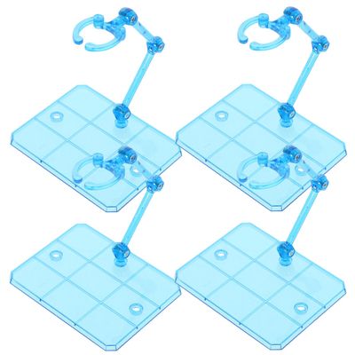 Abaodam 4pcs Adjustable Desktop Figure Holders Lightweight Action Figurine Display Stands with Stable Load-bearing for Dolls and Collectibles Portable and Wear-resistant Model Support