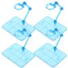 Abaodam 4pcs Adjustable Desktop Figure Holders Lightweight Action Figurine Display Stands with Stable Load-bearing for Dolls and Collectibles Portable and Wear-resistant Model Support view 1