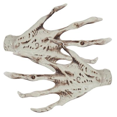 Abaodam Terrifying Skeleton Witch Hands Halloween Prank Tool Scary Party Decoration of Artificial Bone Claws for Haunted House and Spooky Indoor Outdoor Use