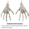 Abaodam Terrifying Skeleton Witch Hands Halloween Prank Tool Scary Party Decoration of Artificial Bone Claws for Haunted House and Spooky Indoor Outdoor Use view 3
