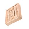 BESPORTBLE Natural Solid Wood DIY Wooden Blocks Early Education Cognitive for Shape Recognition Educational view 1