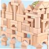 BESPORTBLE Natural Solid Wood DIY Wooden Blocks Early Education Cognitive for Shape Recognition Educational view 4