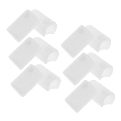 BESPORTBLE 12pcs Soft Silicone Cabinet Door Bumpers Round Corner Guards Safety Drawer Handle Protectors Flexible Cushioning for Furniture Edge Proofing