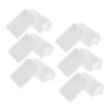 BESPORTBLE 12pcs Soft Silicone Cabinet Door Bumpers Round Corner Guards Safety Drawer Handle Protectors Flexible Cushioning for Furniture Edge Proofing view 1