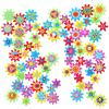 Relaxweex 72 Pcs Magnetic Gears Interchangeable Learn Magnetic Spinning Gears for Magnetism Refrigerator or Whiteboard (Colorful Style) view 1