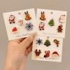 Christmas Holiday Brooch Pin Set, Cute Badge, Holiday Lapel Pin, Festive Jewelry Accessory, Xmas Gift for Friends, Family, Office Party Outfit (Cute 26 pieces) view 4
