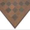 16.5 Inch Siena Genuine Leather Chessboard, Hand-Stitched, Made in Italy view 3