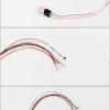 3/4PCS Cartridge Phono Cable Leads Header Wires for Turntable Headshell Replacement Accessories Cartridge Cable view 3