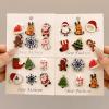 Christmas Holiday Brooch Pin Set, Cute Badge, Holiday Lapel Pin, Festive Jewelry Accessory, Xmas Gift for Friends, Family, Office Party Outfit (20 Random Christmas Items  with a Rice Coffee Bag as a Gift) view 4
