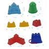 Beaupretty Beach Set Portable Sand Castle Mold for Lightweight Plastic Sand Dredging Tools with Multiple Castle Designs for Boys and Outdoor Sandbox Play view 2