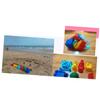 Beaupretty Beach Set Portable Sand Castle Mold for Lightweight Plastic Sand Dredging Tools with Multiple Castle Designs for Boys and Outdoor Sandbox Play view 3