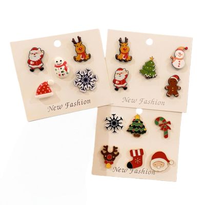 Christmas Holiday Brooch Pin Set, Cute Badge, Holiday Lapel Pin, Festive Jewelry Accessory, Xmas Gift for Friends, Family, Office Party Outfit (Super Value16-Piece Set)