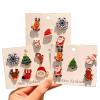 Christmas Holiday Brooch Pin Set, Cute Badge, Holiday Lapel Pin, Festive Jewelry Accessory, Xmas Gift for Friends, Family, Office Party Outfit (Super Value16-Piece Set) view 2