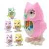 ERINGOGO 6pcs Wind-up Owl for Cartoon Animal Clockwork Playthings Safe Smooth Edges Fun Gifts for Boys and Christmas Novelty Random Color view 1