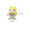ERINGOGO 6pcs Wind-up Owl for Cartoon Animal Clockwork Playthings Safe Smooth Edges Fun Gifts for Boys and Christmas Novelty Random Color view 2