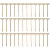 LIOOBO 36pcs Wooden Mallets Smooth Mini Hammers for Boys Hand-Eye Coordination Development and Muscle Training Play Tool view 1
