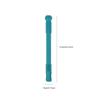 Kisangel Hollow Teething Tube with Cleaning Brush Soft Silicone Chewing for Gum Massage Safe Elastic Material Bright Colors for Visual Stimulation for Small Hands view 2