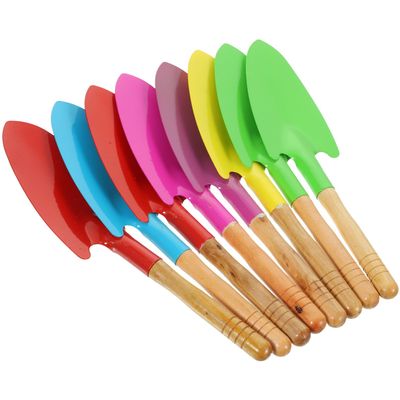 Beaupretty 8Pcs Gardening Shovel Random Color Mini Shovels for Outdoor Play Snow Sand Digging Hand Coordination Development Random Color