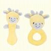 BESPORTBLE 2pcs Plush Hand Rattles Soft Cartoon Deer Design with Built Bells for Newborn Sensory Development and Hand-Eye Coordination Stimulating view 4