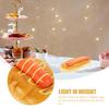 Abaodam Realistic Fake Hamburger and Hot Dog Play Food for PU Material Food Model for Pretend Play Photography Props and Kitchen Decoration Lightweight and Portable view 4
