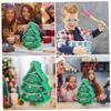Abaodam Christmas Tree Pinata with Rod for Party Decoration and Festive Carnival Fun Xmas Ornament with Candy-filled Surprise Holiday Game Accessory and Home Decor view 3