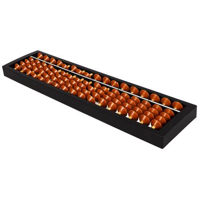 Abaodam Professional Chinese Style Abacus Counting Tool for Home School Learning Plastic Material Stable Design for Students Teenagers and Accountants Mental Arithmetic Training Aid