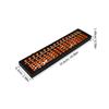 Abaodam Professional Chinese Style Abacus Counting Tool for Home School Learning Plastic Material Stable Design for Students Teenagers and Accountants Mental Arithmetic Training Aid view 2